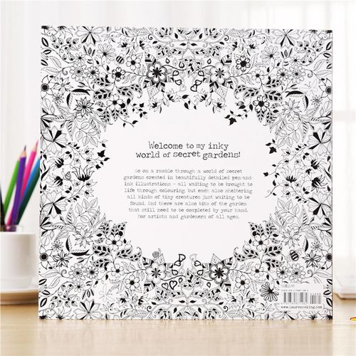 96 Pages English Edition Coloring Book Graffiti Painting Book Art Drawing Supplies for Children Students Adults Artists Relieve Stress NO5111