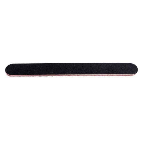 5pcs Black Double Sided Cruved Manicure Nail Files Emery