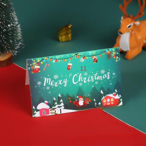 Christmas Greeting Card Christmas Eve Handwritten Blessing Card Gift Christmas