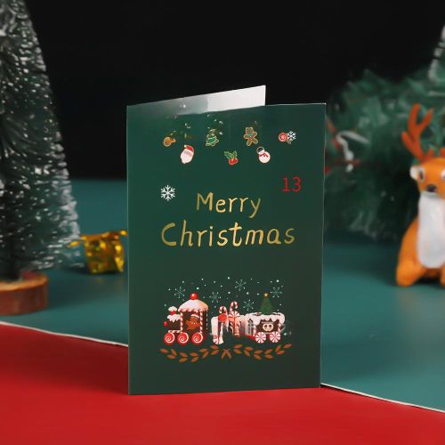 Christmas Greeting Card Christmas Eve Handwritten Blessing Card Gift Christmas