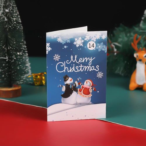 Christmas Greeting Card Christmas Eve Handwritten Blessing Card Gift Christmas