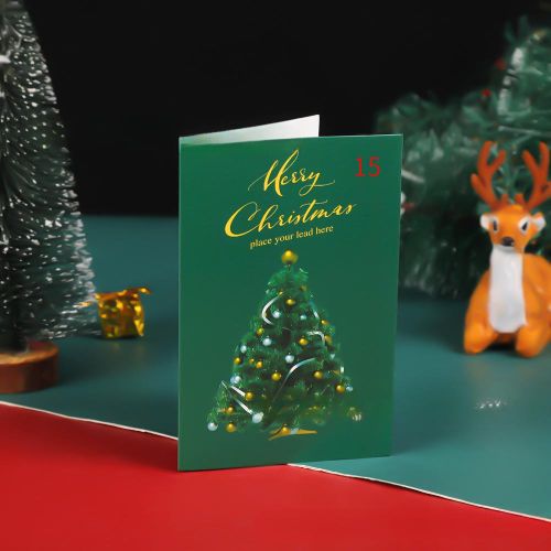Christmas Greeting Card Christmas Eve Handwritten Blessing Card Gift Christmas