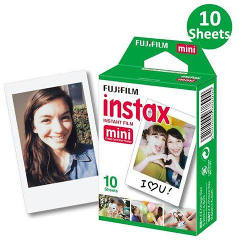 Fujifilm  Instax Mini Film Single Pack 10 Sheets Per Pack, White Border
