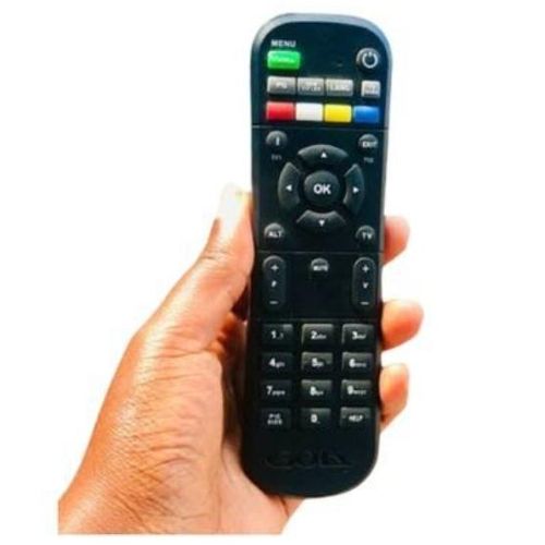 Replacement Remote for Gotv Decoder- Black