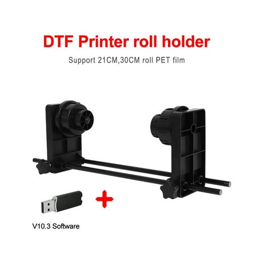 A3 A4 Dtf Printer Roll Film Holder For A3 A4 Dtf Printer Holder Roll For Epson L805 R1390 L1800 Dtf Printer Roll Film Holder-RIP 9.03 software