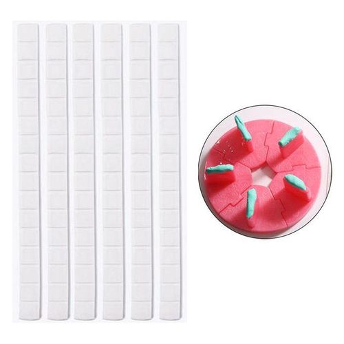 90x Nail Adhesive Glue Clay Reusable Professional White