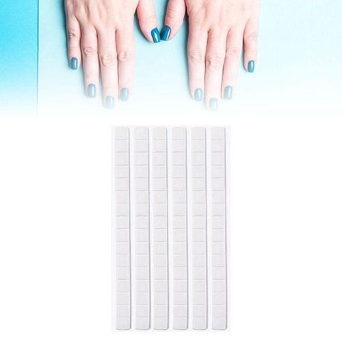 90x Nail Adhesive Glue Clay Reusable Professional White