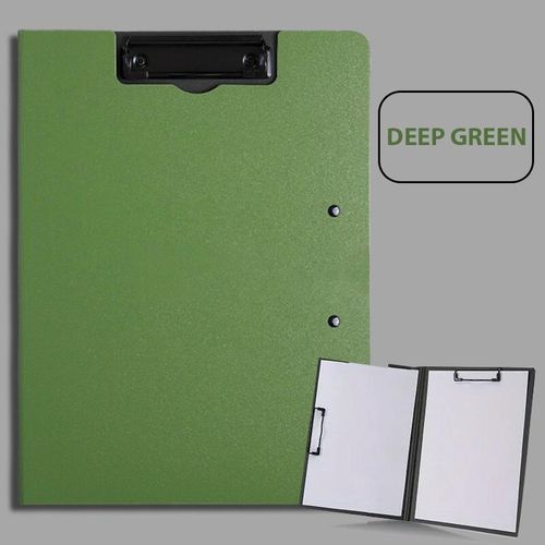 A3/A4 Profile Clipboard Double Clip Clip Board 100 Sheets Documents Organizer Writing Pad Paper Storage File Folders