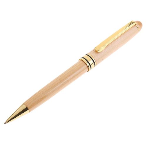 Novelty Beige Bamboo Ballpoint Pen Biros Office  Writing Instruments