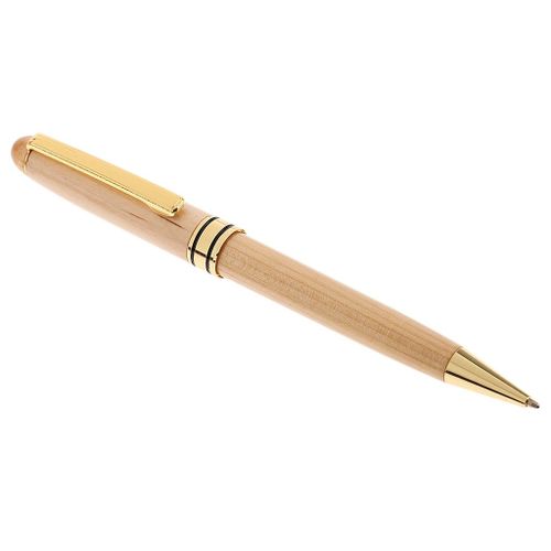 Novelty Beige Bamboo Ballpoint Pen Biros Office  Writing Instruments