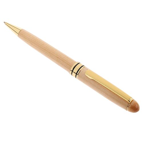 Novelty Beige Bamboo Ballpoint Pen Biros Office  Writing Instruments
