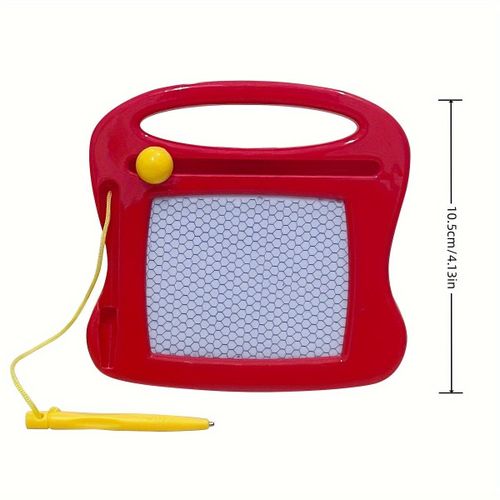 6-piece mini magnetic drawing board, children can erase graffiti sketch book, very suitable for birthday party gifts and gift bags, all colors are random.