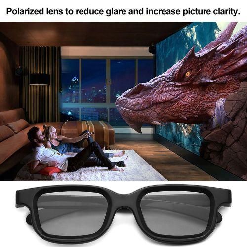 VQ163R Polarized Passive 3D Glasses For 3D TV Real