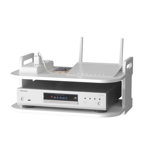 General Compatible With Wall-mounted Set-top Boxes/mobile Phones/tablets, Routers/DVDs/remote Control Brackets, Wall Brackets((30CM)