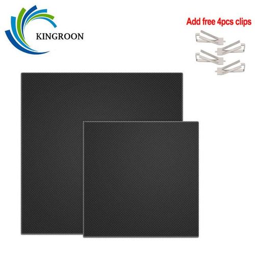 KINGROON Ultrabase Heatbed Platform Square Build Surface Glass Plate Lattice Gass Hot Bed For Ender 3 CR10 KP3S 3D Printer