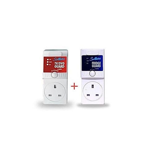 TV Guard And Fridge Guard / Package Of Fridge Guard And TV Guard-White