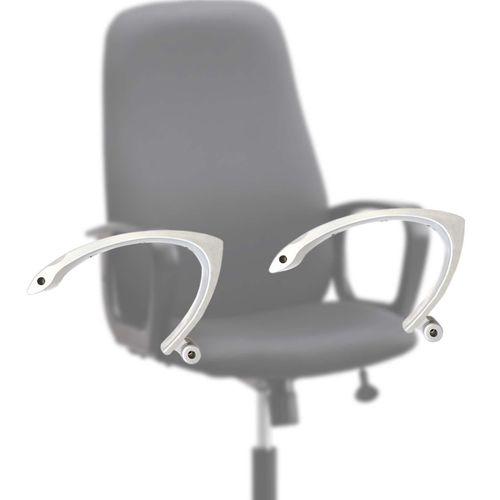 2 Pieces Lifting Chair Armrest Footrest Set Armrest Swivel