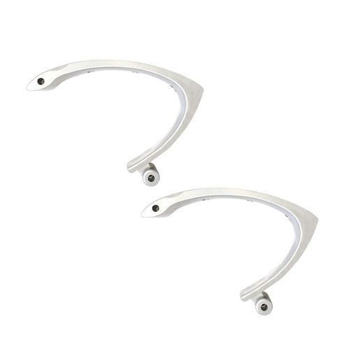 2 Pieces Lifting Chair Armrest Footrest Set Armrest Swivel