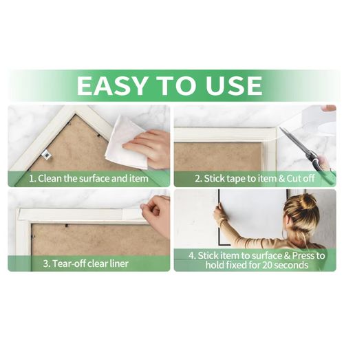 3M Nano Tape Roll Mounting Magic Double Sided Tape Adhesive