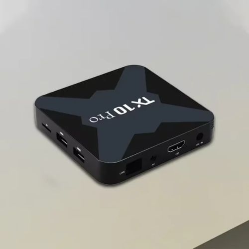 TX10Pro Android 13 TV Box - 4K- 128GB Internal Storage With Bluetooth - Black