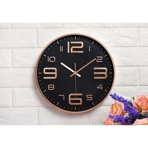 Classy 12 Inch(30cm) Rose Gold Wall Clock