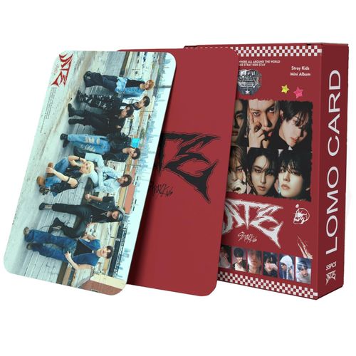 Stray Kids ATE Album Photocards 55 PCS KPOP Photo Cards SKZ Album LOMO Card Set, Gift for Boys and Girls Merch