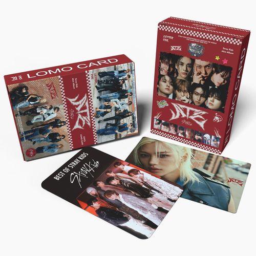 Stray Kids ATE Album Photocards 55 PCS KPOP Photo Cards SKZ Album LOMO Card Set, Gift for Boys and Girls Merch