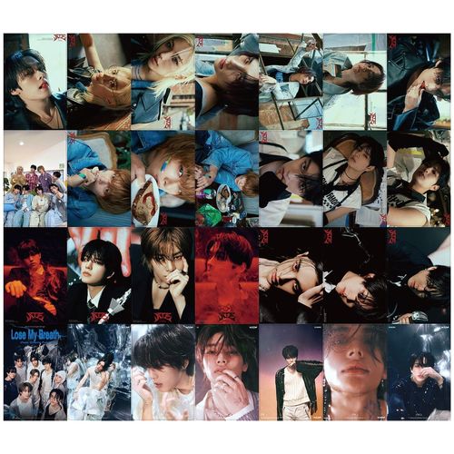 Stray Kids ATE Album Photocards 55 PCS KPOP Photo Cards SKZ Album LOMO Card Set, Gift for Boys and Girls Merch