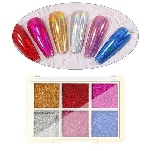 Nail  Pigment Colorful Fluorescent Pearl Pigment For Nail 012