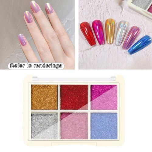 Nail  Pigment Colorful Fluorescent Pearl Pigment For Nail 012