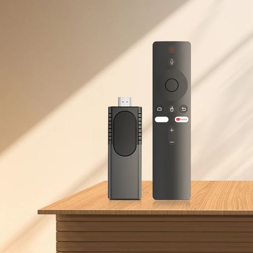 Android TV Stick 4k With Bluetooth and Google Assistant Remote- Black