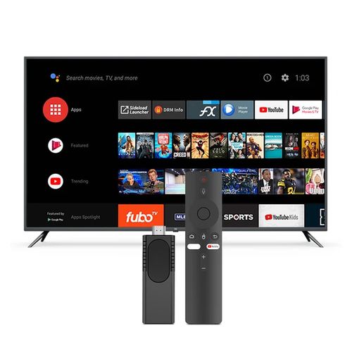 Android TV Stick 4k With Bluetooth and Google Assistant Remote- Black