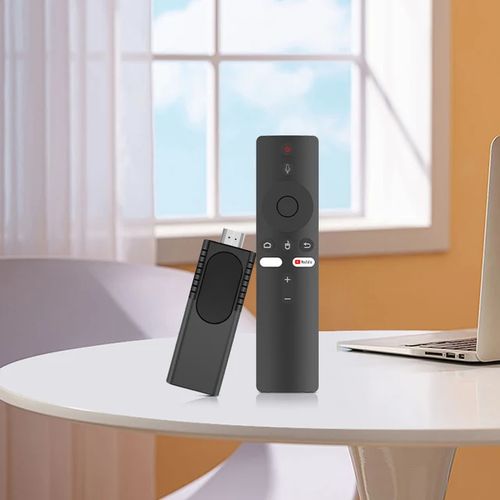 Android TV Stick 4k With Bluetooth and Google Assistant Remote- Black