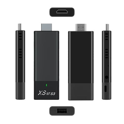 Android TV Stick - Stream Your Favorite Content in 4K - Black