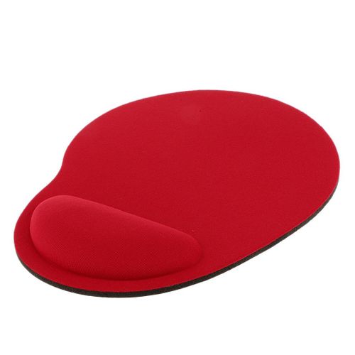 Ergonomic Gaming Office Mouse Pad Mat Mousepad With Rest Wrist Red