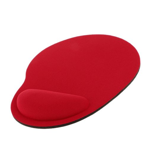 Ergonomic Gaming Office Mouse Pad Mat Mousepad With Rest Wrist Red