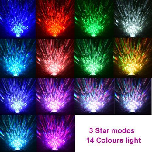 USB LED Starry Sky Stage Effect Music App Control Starry Sky Water Wave Night Light