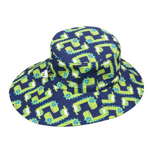 Kids Sun Hat Sun Protection Cap Bucket Outdoor Summer Beach Play Hat with Adjustable Strap Chin Strap for Girl Boy,52cm NO5124