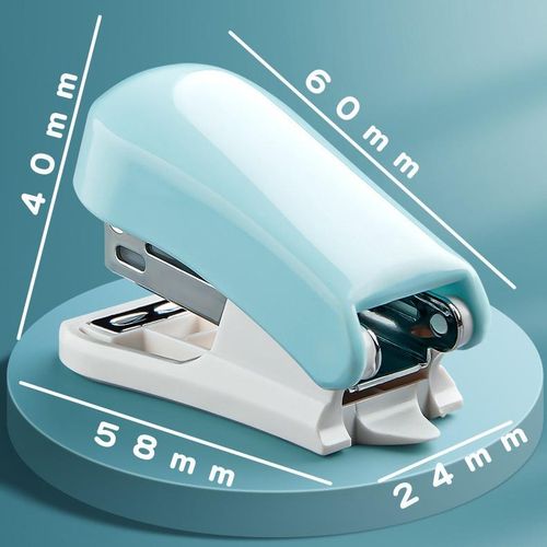 Easy To Operate Mini Cartoon Stapler Set - Cute Desktop Multi-Functional Stapling Machine For Students & Office Use