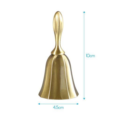Multifunctional Hand Bell Call Bell Musical Instrument for Home School Church Restaurants NO5115