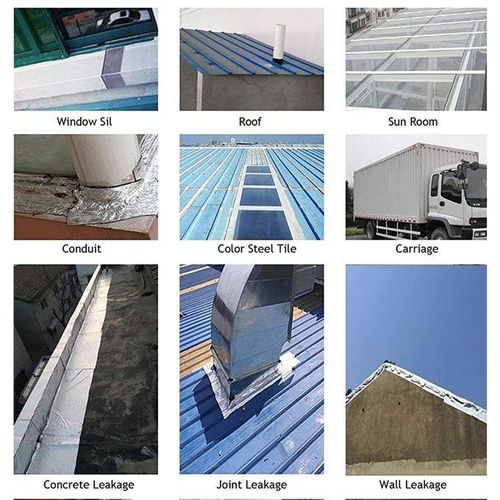 5m Aluminum  Butyl Rubber Tape Stop Leak Stick Waterproof Repair Super Nano Tape S Adhesive For