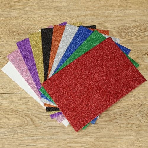 20*29.5cm*2mm Chiyogami Sponge Glitters Foam Paper Fold Scrapbooking Paper Cutters Crafts Sheet Punch Stamping DIY Decor