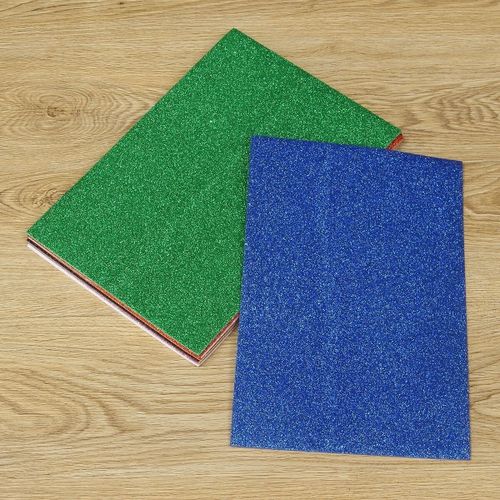 20*29.5cm*2mm Chiyogami Sponge Glitters Foam Paper Fold Scrapbooking Paper Cutters Crafts Sheet Punch Stamping DIY Decor