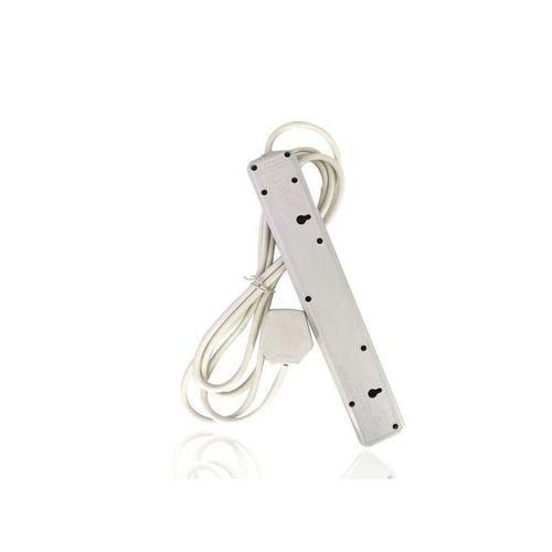 Power King 2Pcs 6 Way Power Extension Socket 3M Cable