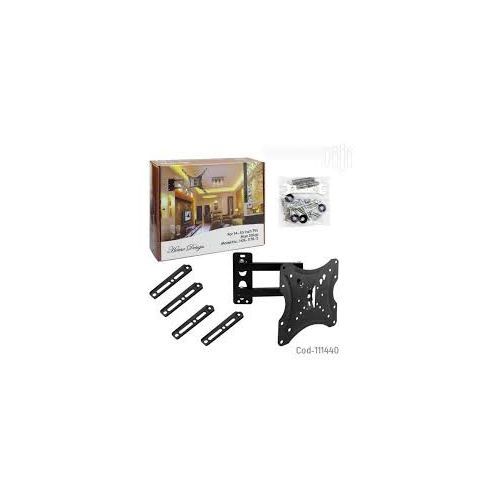 Home Design Package of Rotating TV mount+Decoder/DVD Mount-Black