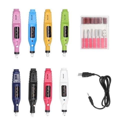 USB  Supplys Handheld Mini Electric Grinder Nail Gelatum
