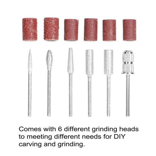 USB  Supplys Handheld Mini Electric Grinder Nail Gelatum