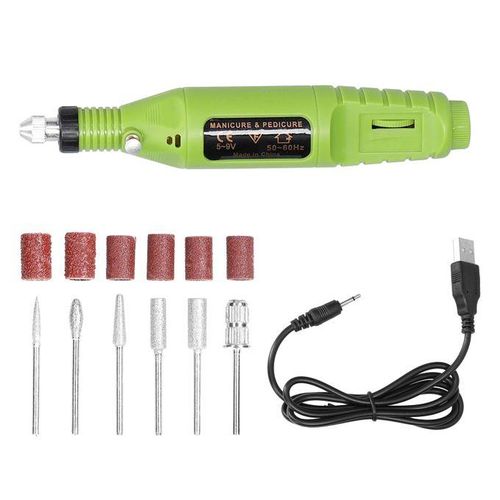USB  Supplys Handheld Mini Electric Grinder Nail Gelatum