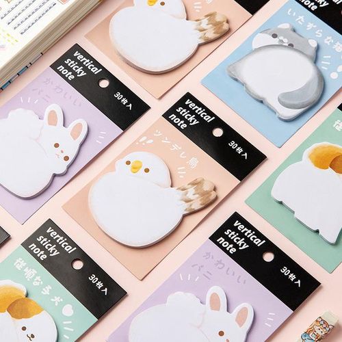 40 pcs/lot Kawaii Rabbit Cat Dog Memo Pad Sticky Note Cute N Times Stationery Label Notepad Post School Supplies