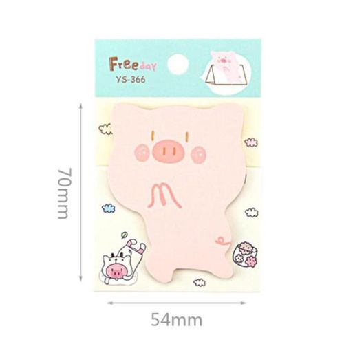 40 pcs/lot Standable Cat Pig Memo Pad Sticky Note Cute Animal N Times Stationery Label Notepad Bookmark School Supply